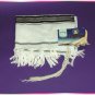JEWISH BLACK/SILVER TALLIT TALIT PRAYER SHAWL S=45 NEW