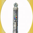 New 7 " Metal Mezuzah judaica Israel Torah Doorpost