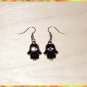 KABBALAH SWAROVSKI EVIL EYE CHARM EARRINGS RARE HAMSA B