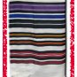 JEWISH MULTICOLOR TALLIT WOOL TALIT PRAYER SHAWL S=60