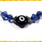 BLUE STRING MADDONA KABBALAH BRACELET EVIL EYE HAMSA A