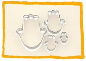 4 LOT HAMSA Cutters Cake decorating Sugarcraft Fondant
