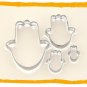 4 LOT HAMSA Cutters Cake decorating Sugarcraft Fondant