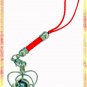 EVIL EYE CELL PHONE CHARM  KABBALAH STRAP HEART PEARL