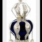 NEW RIMONIM FOR TORAH 29 cm / 11.4 "  DARK BLUE Finials