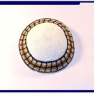 New White Knitted Kippah Yarmulke Yarmulka Kipa Kippa G