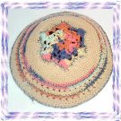 COLOR MAGEN DAVID Knitted Yarmulke Yarmulka Kipa Kippa