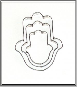 3 lot Metal Hamsa  Cutters Cake Sugarcraft Fondant Set