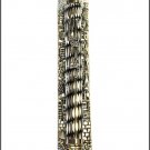 New 6.5 " Metal Mezuzah judaica Israel Torah Doorpost C
