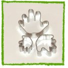 3 Metal Hamsa Cutters Cake Sugarcraft Fondant Set NEW A