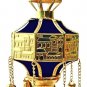 NEW Finials RIMONIM FOR TORAH 29 cm/11.4" Gold & Blue