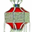NEW Finials RIMONIM FOR TORAH 29 cm / 11.4 "  DARK RED