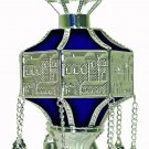 NEW Finials RIMONIM FOR TORAH 29 cm / 11.4 "  DARK BLUE