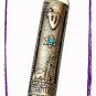 New 6 " Metal Mezuzah judaica Israel Torah Doorpost R