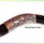 Rosh Hashanah Silver-Plated 33" Yemenite Kudu Shofar