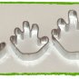 3 Metal Hamsa Cutters Cake Sugarcraft Fondant Set