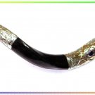 Rosh Hashanah Silver-Plated 27" Yemenite Kudu Shofar