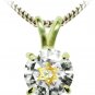 New 24 Kt Gold Pendant With Nanno Imprint - shma israel