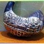 Unique Silver-plated 23" Rams Horn Shofar Judaica Rare