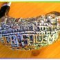 Unique Silver-plated 23" Rams Horn Shofar Judaica Rare