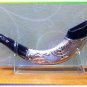 Unique Silver-plated Moroccan 17" Rams Shofar Judaica