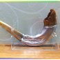 Unique Silver-plated Moroccan 18.5" Rams Shofar Judaica