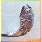 Unique Silver-plated 20" Rams Horn Shofar Judaica Rare