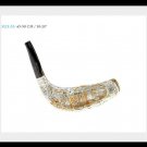 New Special New Silver Rams Horn Shofar 18" to 20" Plus Bag Judaica Israel Best