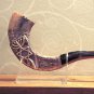 Vintage Christian Silver-plated Moroccan 44 Cm Rams Shofar Judaica Israel