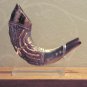 Vintage Lamp Manora Silver-plated Moroccan 40 Cm Rams Shofar Judaica Israel