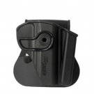 Black Gun Polymer Holster with integrated Mag Pouch for Sig Sauer Ruger LCP -IDF