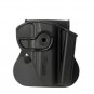 Black Gun Polymer Holster with integrated Mag Pouch for Sig Sauer Ruger LCP -IDF