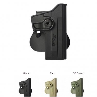 IMI Black Retention Roto Holster for Sig Sauer P226 Tactical Operations (Tacops)