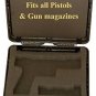 IMI PISTOL Handgun Case for BERETTA and magazine. BERETTA 92, 96, M9, FS, Px4