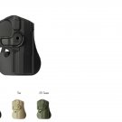 IMI BLACK Polymer Retention Roto Holster for Walther P99, P99 AS, P99C AS