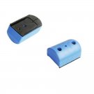 New IMI BLUE  Rubberized Pistol Magazine Floorplate