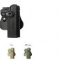 OD Green Polymer retention Roto Holster for 1911 Variants with/without rails, 5"