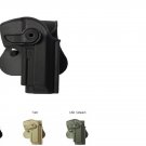 IMI Green Polymer Retention Holster for Beretta 92/96, Llama 82 & Cheetah FS 85