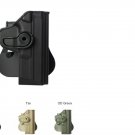IMI TAN Polymer Retention Roto Holster for Smith & Wesson M&P (9mm/.40/357) IDF