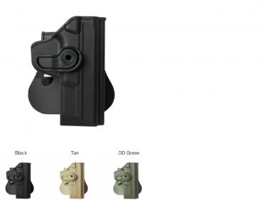 IMI OD Green Polymer Retention Roto Holster for Smith & Wesson M&P (9mm/.40/357)
