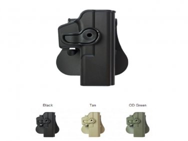 IMI Black Polymer Roto Holster for Glock 17/22/28/31-  Gen 4 Compatible