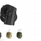 IMI DESERT TAN Polymer Retention Roto Holster for Walther PPX use by the IDF