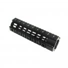 New IMI Black Aluminum Quad Rail Mid length Drop In