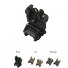 New IMI OD Green  Rear  Polymer Flip Up Sight