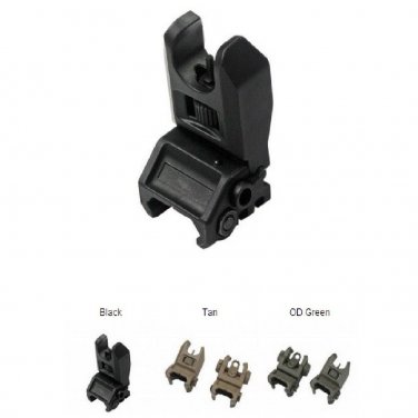 New IMI Desert Tan  Front Polymer Flip Up Sight