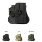 IMI OD Green Polymer Roto Holster for Glock 23/26/27/28/33/36 Gen 4 Compatible