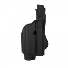 IMI Level 2 Black Holster Tactical light/laser Glock 22 Pistols Gen 4 Compatible
