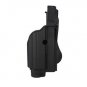 IMI Level 2 Black Holster Tactical light/laser Glock 22 Pistols Gen 4 Compatible