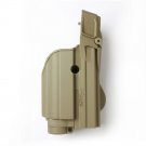 Desert Tan Tactical gun holster for tactical light/laser level II SIG Sauer 227