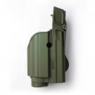 OD Green Tactical gun holster for tactical light/laser level II SIG Sauer MK25